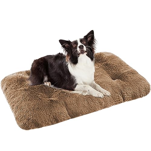 NENIUX Waschbare Matratze für Hundekäfig, Hundebetten, Katzenunterlage, Hundematten, selbstwärmendes Hundekissen, Bett Zwingerpolster mit rutschfester Unterseite für kleine/mittelgroße Hunde, NENIUX Waschbare Matratze für Hundekäfig, Hundebetten, Katzenunterlage, Hundematten, selbstwärmendes Hundekissen, Bett Zwingerpolster mit rutschfester Unterseite für kleine/mittelgroße Hunde, von NENIUX