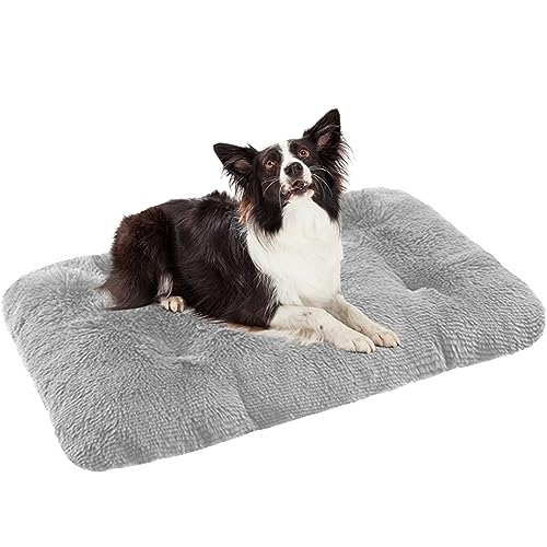 NENIUX Waschbare Matratze für Hundekäfig, Hundebetten, Katzenunterlage, Hundematten, selbstwärmendes Hundekissen, Bett Zwingerpolster mit rutschfester Unterseite für kleine/mittelgroße Hunde, NENIUX Waschbare Matratze für Hundekäfig, Hundebetten, Katzenunterlage, Hundematten, selbstwärmendes Hundekissen, Bett Zwingerpolster mit rutschfester Unterseite für kleine/mittelgroße Hunde, von NENIUX