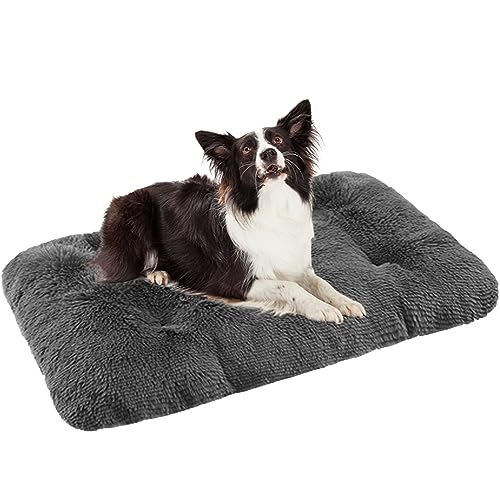 NENIUX Waschbare Matratze für Hundekäfig, Hundebetten, Katzenunterlage, Hundematten, selbstwärmendes Hundekissen, Bett Zwingerpolster mit rutschfester Unterseite für kleine/mittelgroße Hunde, NENIUX Waschbare Matratze für Hundekäfig, Hundebetten, Katzenunterlage, Hundematten, selbstwärmendes Hundekissen, Bett Zwingerpolster mit rutschfester Unterseite für kleine/mittelgroße Hunde, von NENIUX