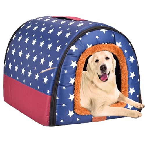 Selbstwärmendes Hundehaus, Hundebett, Haustierbett, Welpenbett, Kätzchenhaus, Haustiernest, Hundenest, Kissen, Katzenschutz mit doppelseitiger Matte für Haustiere, Welpen, Kätzchen, Kaninchen, 30 x 31 Selbstwärmendes Hundehaus, Hundebett, Haustierbett, Welpenbett, Kätzchenhaus, Haustiernest, Hundenest, Kissen, Katzenschutz mit doppelseitiger Matte für Haustiere, Welpen, Kätzchen, Kaninchen, 30 x 31 von NENIUX