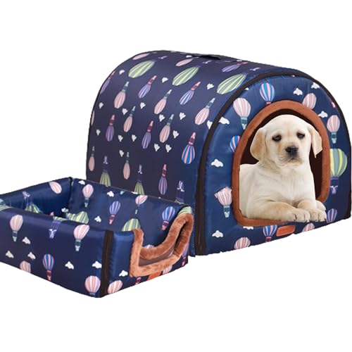 Waschbare Hundehütte, Welpenhaus, Zwinger-Pad, Haustier-Sofakissen, Katzen-Nistkissen, Katzenhaus, Haustierbett mit rutschfester Unterseite für kleine, mittelgroße Hunde, Katzen, 48 x 52 x 30 cm, Stil Waschbare Hundehütte, Welpenhaus, Zwinger-Pad, Haustier-Sofakissen, Katzen-Nistkissen, Katzenhaus, Haustierbett mit rutschfester Unterseite für kleine, mittelgroße Hunde, Katzen, 48 x 52 x 30 cm, Stil von NENIUX
