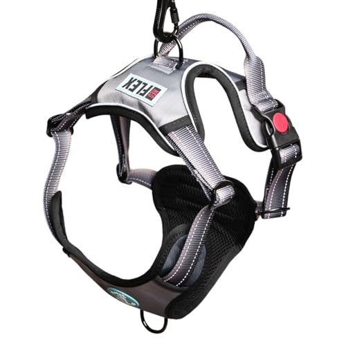NEO FLEX Geschirr, Grau, Größe XL von NEO FLEX