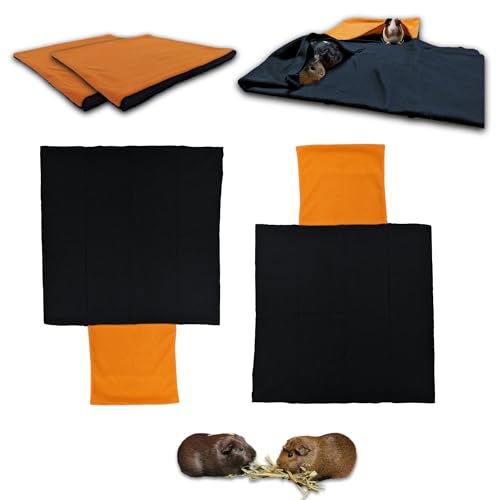 NEO SOLVO 2 Stück - Fleecekissen mit Versteck und integrierter Decke - 40 cm x 40 cm mit 80 cm x 80 cm Decke - bequem - Kombinieren Sie es, um einen einzigartigen Spielbereich zu schaffen von NEO SOLVO