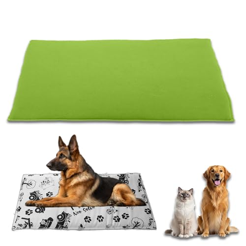 NEO SOLVO Wendekissen für Hunde und Katzen – weiche und saugfähige Fleece-Vorderseite und glatte und frische Seite aus Polyester – erhältlich in 3 Farben und 4 Größen von NEO SOLVO