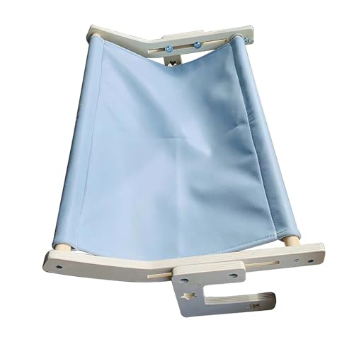 Fensterbank für Katzenbank, Stabiler Holzrahmen, hängendes Katzenbett, belastbar bis zu 20 kg, Hängematte für Katzen im Innenbereich, Fenstersitzmatte – einfach anzupassen – für (Color : Blue, Size Fensterbank für Katzenbank, Stabiler Holzrahmen, hängendes Katzenbett, belastbar bis zu 20 kg, Hängematte für Katzen im Innenbereich, Fenstersitzmatte – einfach anzupassen – für (Color : Blue, Size von NEOFEN