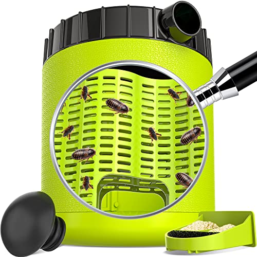 NEPTONION Cricket Keeper, Professioneller Dubias Keeper Futterinsekten-Organizer und Spender mit Bug Dirt Management, Solid Feed Support, Dubia Colony für Menschen mit Insektenphobie von NEPTONION