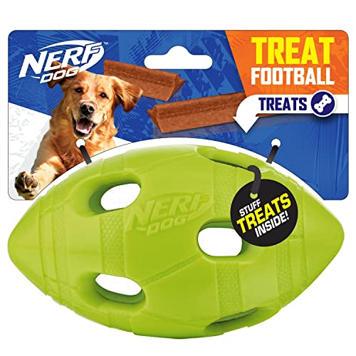 Nerf Dog Bash Treat Fußball, 15,2 cm, Grün von NERF