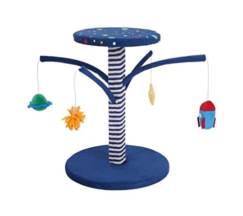 Katzenkratzbaum Sternenhimmel Katze Kratzbaum Kratzbaum Mit Hängenden Ball, Durable Katze Kratzbaum Mit Sisal Seil Kratzbaum Katzenbaum von NESPIQ