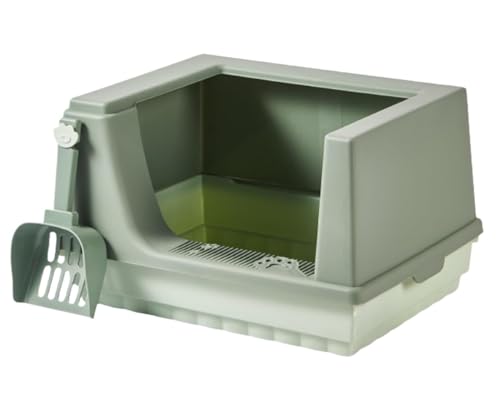 NESPIQ Katzentoilette Für Katzen Katzentoilette Mit Hohem Spritzschutz Und Extra Großem Platzangebot, Herausnehmbare Katzentoilette Für Kätzchen Bis Ältere Katzen Katzenklo Für Katzen(41x30x31 cm) NESPIQ Katzentoilette Für Katzen Katzentoilette Mit Hohem Spritzschutz Und Extra Großem Platzangebot, Herausnehmbare Katzentoilette Für Kätzchen Bis Ältere Katzen Katzenklo Für Katzen(41x30x31 cm) von NESPIQ