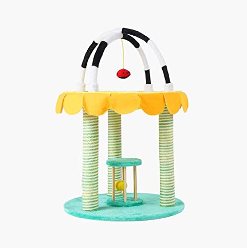 NESPIQ Kratzbaum Katzenturm Katzenbaum Katzenturm mit Sisal überzogenem Kratzbaum Aktivitätszentrum Katzenkratzbaum Katzenspielzeug Katzenhaus NESPIQ Kratzbaum Katzenturm Katzenbaum Katzenturm mit Sisal überzogenem Kratzbaum Aktivitätszentrum Katzenkratzbaum Katzenspielzeug Katzenhaus von NESPIQ