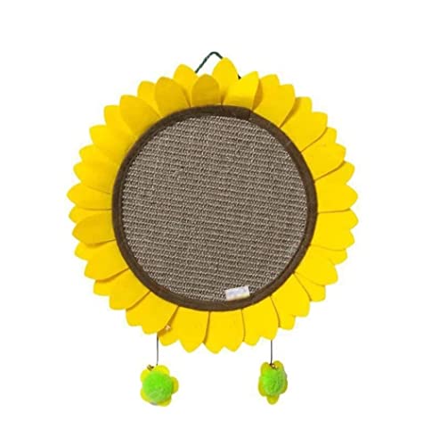 NESPIQ Kratzbrett Katzen Katzenkratzpolster Sonnenblumenförmiges Katzenkratzbrett Sisalseil Katzenkratzbaum Wandmontierter Katzenkratzbaum Katzenkratzbretter NESPIQ Kratzbrett Katzen Katzenkratzpolster Sonnenblumenförmiges Katzenkratzbrett Sisalseil Katzenkratzbaum Wandmontierter Katzenkratzbaum Katzenkratzbretter von NESPIQ