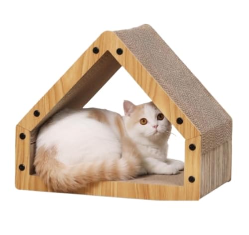 NESPIQ Kratzbrett Katzen Sicheres Katzenkratzhaus Mit Abgeschrägter Oberfläche, Maximale Tragfähigkeit 22 Pfund Katzenkratzbretter NESPIQ Kratzbrett Katzen Sicheres Katzenkratzhaus Mit Abgeschrägter Oberfläche, Maximale Tragfähigkeit 22 Pfund Katzenkratzbretter von NESPIQ