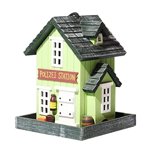 NESPIQ Vogelfutterhaus Balkon Garten Hölzerner Vogelfutterspender Für Den Außenbereich, Hängender Vogelfutterkasten, Automatischer Auslaufender Futterklapp Futterhaus Für Vögel NESPIQ Vogelfutterhaus Balkon Garten Hölzerner Vogelfutterspender Für Den Außenbereich, Hängender Vogelfutterkasten, Automatischer Auslaufender Futterklapp Futterhaus Für Vögel von NESPIQ