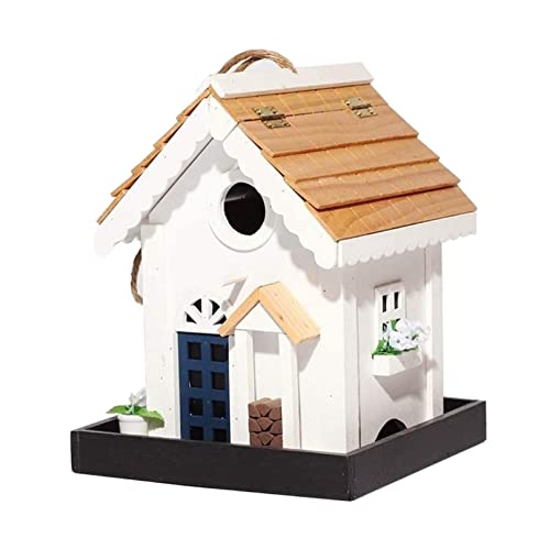 NESPIQ Vogelfutterhaus Balkon Garten Holz-Vogelhäuschen, Langlebig, Für Aufhängen, Villa-Typ, Wildvogelhäuschen, Gartendekoration, Geschenke Futterhaus Für Vögel NESPIQ Vogelfutterhaus Balkon Garten Holz-Vogelhäuschen, Langlebig, Für Aufhängen, Villa-Typ, Wildvogelhäuschen, Gartendekoration, Geschenke Futterhaus Für Vögel von NESPIQ