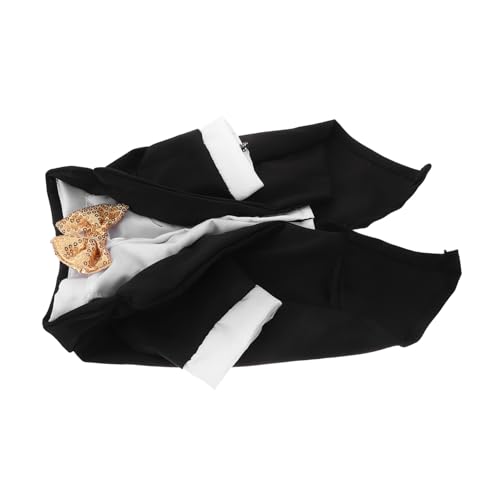 NESTINGHO 1 Satz Hunde-Smoking Hundekleidung hundejacke kleines Hundekostüm formelle Anzug Hemd Outfit Kleidung für Katzen stylischer Welpen-Smoking Haustier Hündchen Shirt Passen der Hund von NESTINGHO
