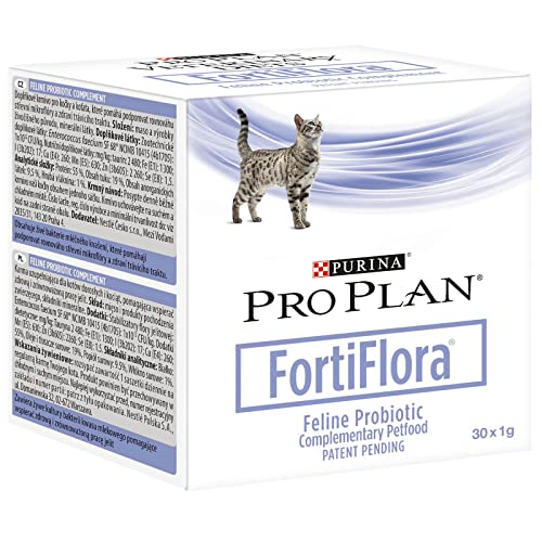 PURINA Pro Plan FortiFlora | 30 x 1 g | Ergänzungsfuttermittel für ausgewachsene Katzen und Kätzchen | Kann dabei hilfreich sein die Gesundheit des Darms zu unterstützen PURINA Pro Plan FortiFlora | 30 x 1 g | Ergänzungsfuttermittel für ausgewachsene Katzen und Kätzchen | Kann dabei hilfreich sein die Gesundheit des Darms zu unterstützen von Purina