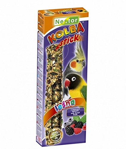 NESTOR Vogelfutter Nestor Flask Parrot Medium Forest Fruits von NESTOR