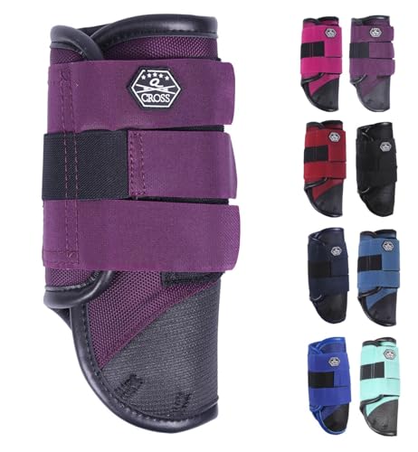 NETPROSHOP 1 Paar Eventing-Vorderbein-Gamaschen Technical Pferde Vielseitigkeitsgamaschen, Groesse:L, Farbe:Lila NETPROSHOP 1 Paar Eventing-Vorderbein-Gamaschen Technical Pferde Vielseitigkeitsgamaschen, Groesse:L, Farbe:Lila von NETPROSHOP