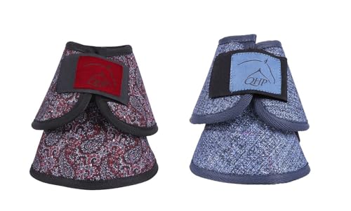 NETPROSHOP 1 Paar Neopren Springglocken/Hufglocken mit Turnout Gewebe Gr. S (ca. H 9,5 cm x Ø Oben 5,5 cm) Farbe: Graphite - Paisley, Groesse:S, Farbe:Paisley NETPROSHOP 1 Paar Neopren Springglocken/Hufglocken mit Turnout Gewebe Gr. S (ca. H 9,5 cm x Ø Oben 5,5 cm) Farbe: Graphite - Paisley, Groesse:S, Farbe:Paisley von NETPROSHOP