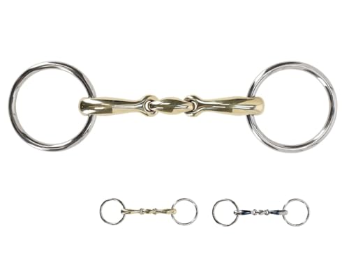 NETPROSHOP Anatomisch geformte Wassertrense mit doppelt gebrochenem Gebiss Mundstück 14 mm Argentan oder Sweet Iron, Groesse:11,5, Farbe:Argentan NETPROSHOP Anatomisch geformte Wassertrense mit doppelt gebrochenem Gebiss Mundstück 14 mm Argentan oder Sweet Iron, Groesse:11,5, Farbe:Argentan von NETPROSHOP