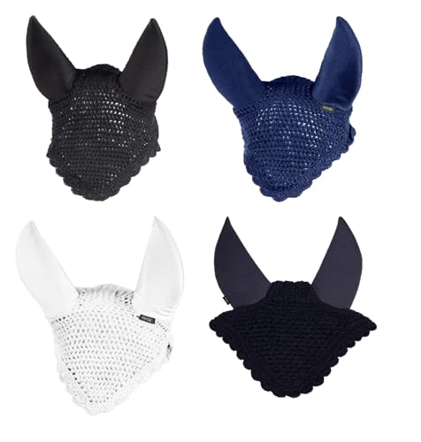 netproshop Geräuschdämpfende Fliegenhaube mit Neoprenohren, Fliegenohren für Pony oder Full, Groesse:Full, Farbe:Weiss netproshop Geräuschdämpfende Fliegenhaube mit Neoprenohren, Fliegenohren für Pony oder Full, Groesse:Full, Farbe:Weiss von NETPROSHOP