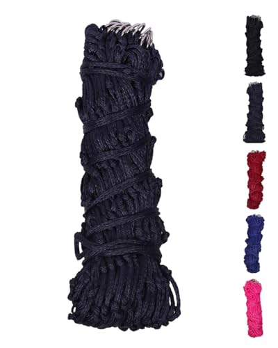 NETPROSHOP Heunetz mit Ringen für ca. 4-6 kg Heu Länge ca. 120 cm Maschen 5cm aus Nylon, Farbe:Dunkelblau NETPROSHOP Heunetz mit Ringen für ca. 4-6 kg Heu Länge ca. 120 cm Maschen 5cm aus Nylon, Farbe:Dunkelblau von NETPROSHOP