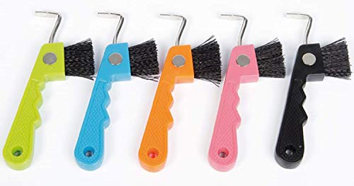 NETPROSHOP Hufauskratzer Hufkratzer mit Bürste und Magnethalterung, Farbe:Hellgruen NETPROSHOP Hufauskratzer Hufkratzer mit Bürste und Magnethalterung, Farbe:Hellgruen von NETPROSHOP