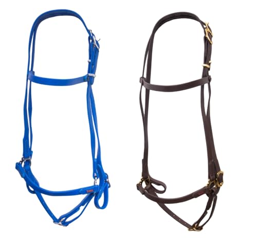 NETPROSHOP Isländer SuperStrap Hannoveranische Trense oder Zügel mit Karabiner, Groesse:Trense, Farbe:Blau NETPROSHOP Isländer SuperStrap Hannoveranische Trense oder Zügel mit Karabiner, Groesse:Trense, Farbe:Blau von NETPROSHOP