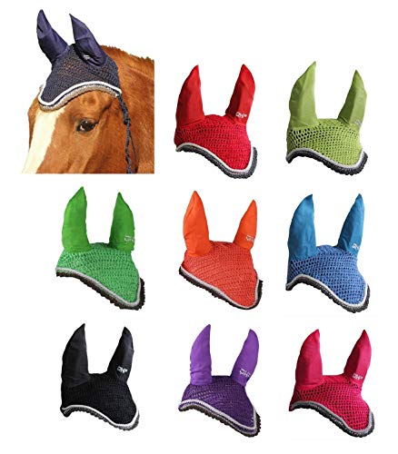 netproshop Knallige Fliegenohren, Fliegenhaube für Schutz vor Fliegen Shetty bis XL Full, Groesse:Cob, Farbe:Pink netproshop Knallige Fliegenohren, Fliegenhaube für Schutz vor Fliegen Shetty bis XL Full, Groesse:Cob, Farbe:Pink von NETPROSHOP