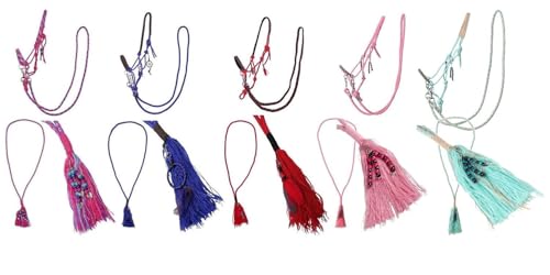 NETPROSHOP Knotenhalfter Freedom Set Zügel Halsring u spezielle Anhänger Gr. Shetty-Full, Groesse:Shetty, Farbe:Rot NETPROSHOP Knotenhalfter Freedom Set Zügel Halsring u spezielle Anhänger Gr. Shetty-Full, Groesse:Shetty, Farbe:Rot von NETPROSHOP