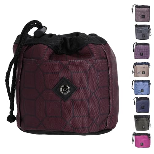 NETPROSHOP Leckerlibeutel Belohnungsbeutel für Leckerlis von Pferd und Hund, Farbe:Wine Red von NETPROSHOP