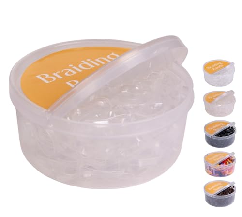 NETPROSHOP Mähnengummis ca. 450 Stück in 1 Wiederverschließbaren Box Reißfest, Farbe:Transparent NETPROSHOP Mähnengummis ca. 450 Stück in 1 Wiederverschließbaren Box Reißfest, Farbe:Transparent von NETPROSHOP