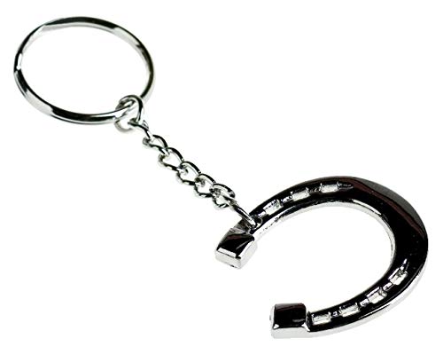 NETPROSHOP Metall Schlüsselanhänger Hufeisen silberfarben NETPROSHOP Metall Schlüsselanhänger Hufeisen silberfarben von NETPROSHOP