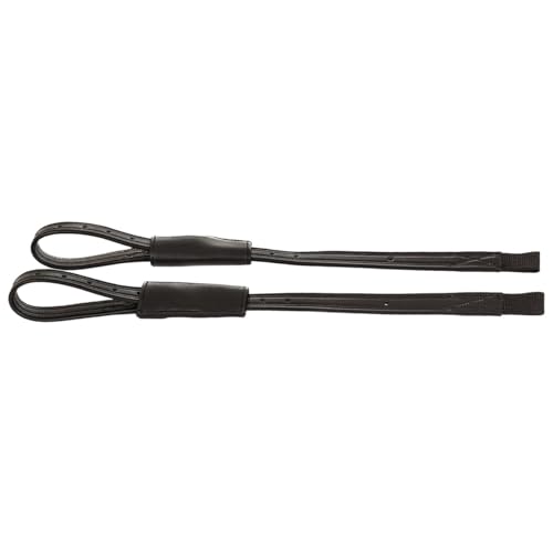 NETPROSHOP Mono Steigbügelriemen Leder schwarz oder braun Größe 60 oder 70, Groesse:70, Farbe:Schwarz NETPROSHOP Mono Steigbügelriemen Leder schwarz oder braun Größe 60 oder 70, Groesse:70, Farbe:Schwarz von NETPROSHOP