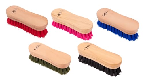 NETPROSHOP Pferdebürste Kopfbürste mit Festen Farbigen Borsten und Holzgriff, Farbe:Pink NETPROSHOP Pferdebürste Kopfbürste mit Festen Farbigen Borsten und Holzgriff, Farbe:Pink von NETPROSHOP