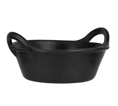 NETPROSHOP Robuste Futterschale für Pferde, Futtereimer aus Gummi, Eimer Schwarz, Groesse:20 Liter, Farbe:Schwarz NETPROSHOP Robuste Futterschale für Pferde, Futtereimer aus Gummi, Eimer Schwarz, Groesse:20 Liter, Farbe:Schwarz von NETPROSHOP