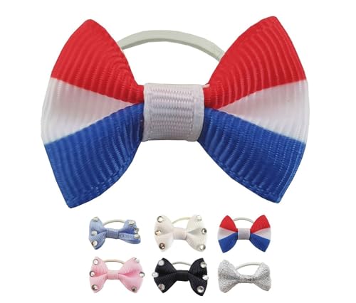 NETPROSHOP Set Mähnengummis Schleifchen, teilweise m Kristallen verziert, Set mit 20 Stück, Farbe:Blau/Rot/Weiss NETPROSHOP Set Mähnengummis Schleifchen, teilweise m Kristallen verziert, Set mit 20 Stück, Farbe:Blau/Rot/Weiss von NETPROSHOP