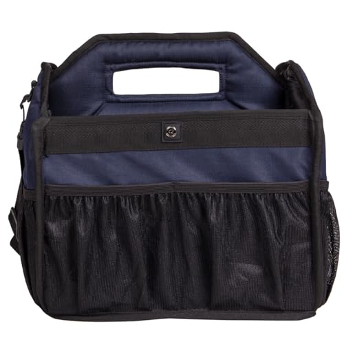 NETPROSHOP Solide Putztasche zum Mitnehmen mit Handgriff und Tragegurt ca. 30 x 22 x 30 cm, Farbe:Dunkelblau NETPROSHOP Solide Putztasche zum Mitnehmen mit Handgriff und Tragegurt ca. 30 x 22 x 30 cm, Farbe:Dunkelblau von NETPROSHOP