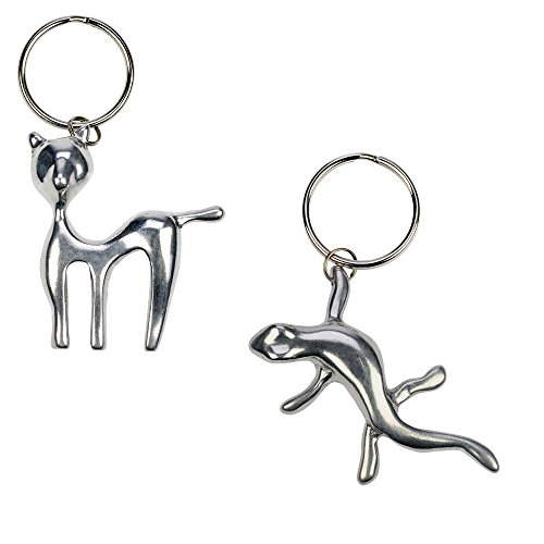 NETPROSHOP Tierfiguren Schlüsselanhänger aus Aluminium Katze oder Gecko, Auswahl:Katze NETPROSHOP Tierfiguren Schlüsselanhänger aus Aluminium Katze oder Gecko, Auswahl:Katze von NETPROSHOP