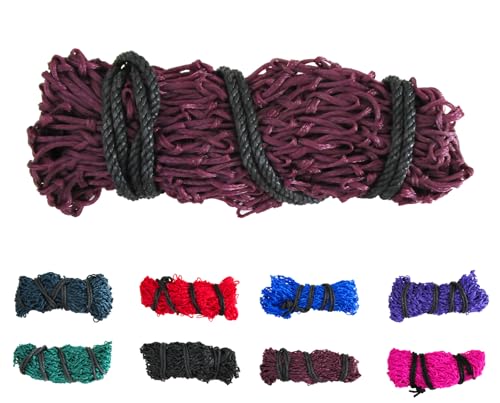 NETPROSHOP XL Heunetz Extra Groß Länge ca 1,30 x 1,00 Meter, Maschen ca. 5x6 cm Farbwahl, Farbe:Bordeaux NETPROSHOP XL Heunetz Extra Groß Länge ca 1,30 x 1,00 Meter, Maschen ca. 5x6 cm Farbwahl, Farbe:Bordeaux von NETPROSHOP