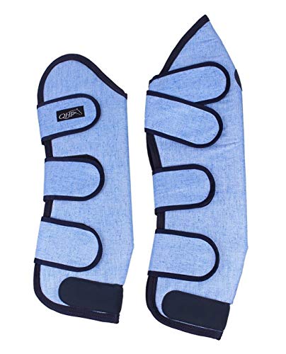 netproshop 4er Set Transportgamaschen mit Innenfleece aus 600Denier Turnout-Stoff, Gr. Full, Groesse:Full, Farbe:Jeans Light netproshop 4er Set Transportgamaschen mit Innenfleece aus 600Denier Turnout-Stoff, Gr. Full, Groesse:Full, Farbe:Jeans Light von NETPROSHOP