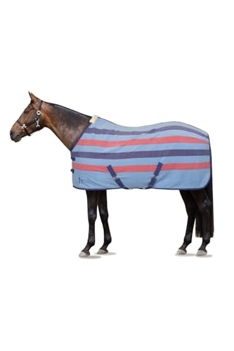 netproshop Pferdedecke Fleece Abschwitzdecke Rising Star gestreift Gr. 75-125, Groesse:75, Farbe:blau-rot netproshop Pferdedecke Fleece Abschwitzdecke Rising Star gestreift Gr. 75-125, Groesse:75, Farbe:blau-rot von NETPROSHOP
