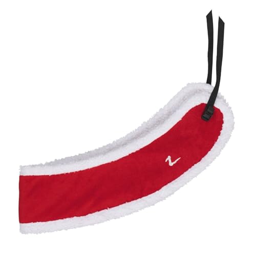 netproshop Weihnachts Vorderzeug Weihnachten Rot/Weiß Größe Pony oder Full, Groesse:Full, Farbe:Rot von NETPROSHOP