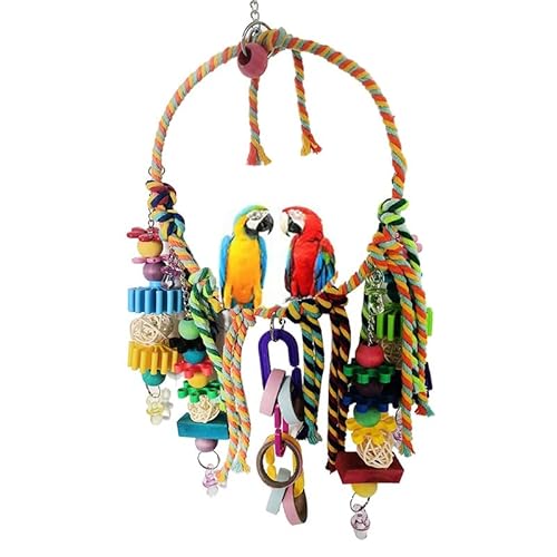 Vogelspielzeug, kleines Vogelspielzeug, großes Papageienspielzeug, Papageien-Hängeschaukeln, Käfigspielzeug, Vogelbedarf, stehende Kauperlen, hängende Kletterspielzeuge, Vogelsittich-Spielzeug, Vogelspielzeug, kleines Vogelspielzeug, großes Papageienspielzeug, Papageien-Hängeschaukeln, Käfigspielzeug, Vogelbedarf, stehende Kauperlen, hängende Kletterspielzeuge, Vogelsittich-Spielzeug, von NEWNAN