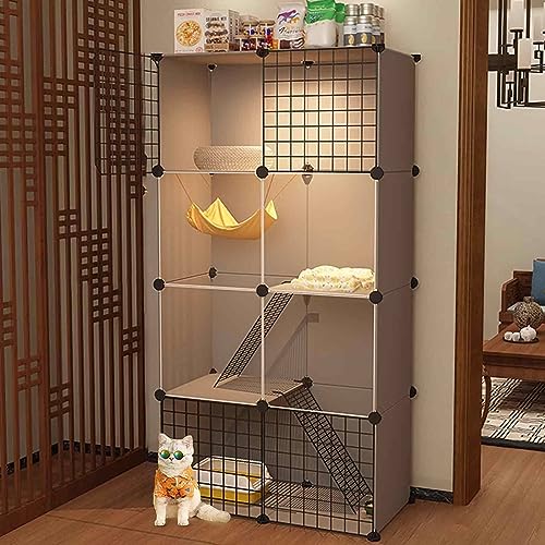 NEZIH Cat-Spielstall/Katzen Eingeschlossen, Kleine Katzenkiste, DIY Hohe Definition Und Transparent, Rundum Verstärkt,/75 * 49 * 145Cm NEZIH Cat-Spielstall/Katzen Eingeschlossen, Kleine Katzenkiste, DIY Hohe Definition Und Transparent, Rundum Verstärkt,/75 * 49 * 145Cm von NEZIH