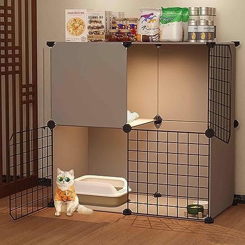 NEZIH Cat-Spielstall/Katzen Eingeschlossen, Kleine Katzenkiste, DIY Hohe Definition Und Transparent, Rundum Verstärkt,/75 * 49 * 73Cm NEZIH Cat-Spielstall/Katzen Eingeschlossen, Kleine Katzenkiste, DIY Hohe Definition Und Transparent, Rundum Verstärkt,/75 * 49 * 73Cm von NEZIH