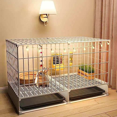 NEZIH Haustierkäfige, Kleiner Tierkäfig, Meerschweinchenkäfig, Frettchenkäfig, Transparentes Zierdesign, Tablettdesign/72 * 35 * 52 Full Iron Net/8 Sets NEZIH Haustierkäfige, Kleiner Tierkäfig, Meerschweinchenkäfig, Frettchenkäfig, Transparentes Zierdesign, Tablettdesign/72 * 35 * 52 Full Iron Net/8 Sets von NEZIH