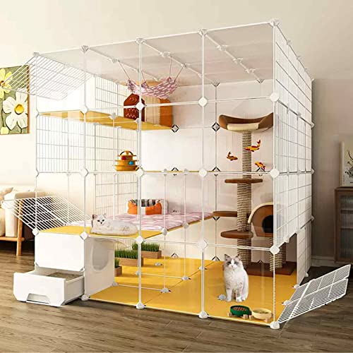 NEZIH Kätzchengehäuse, Pvc Transparent Design Cat Playpen, Der Boden Ist Verstärkt Und Tragend Und Leicht Zu Reinigen Cat Villa/a/147 * 147 * 147Cm NEZIH Kätzchengehäuse, Pvc Transparent Design Cat Playpen, Der Boden Ist Verstärkt Und Tragend Und Leicht Zu Reinigen Cat Villa/a/147 * 147 * 147Cm von NEZIH