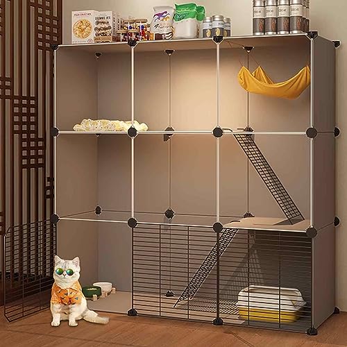 NEZIH Kätzchengehäuse Innenräume, Katzenschiff Für Innenkatzen, Kleine Katzenkiste, Diy, Hochdefinition Transparent 111 * 39 * 109 cm NEZIH Kätzchengehäuse Innenräume, Katzenschiff Für Innenkatzen, Kleine Katzenkiste, Diy, Hochdefinition Transparent 111 * 39 * 109 cm von NEZIH