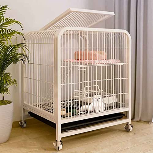 NEZIH Katzenkäfige Große Haustierkiste Abnehmbar Extra Großer Katzengatten, Katzenstifte Mit Ausziehschalen Und Universalrad/60 * 45 * 66Cm-A NEZIH Katzenkäfige Große Haustierkiste Abnehmbar Extra Großer Katzengatten, Katzenstifte Mit Ausziehschalen Und Universalrad/60 * 45 * 66Cm-A von NEZIH